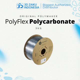 Original PolyMaker Polylite Polycarbonate 3 KG Roll PC 3D Printer Filament High Strength